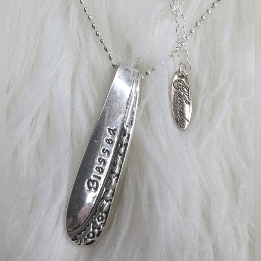 Plunder Blessed Silvertone Pendant